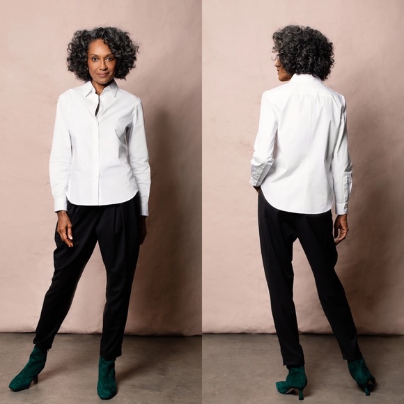 Grammar NYC | The Verb Shirt White 8 - Picture 1 of 10